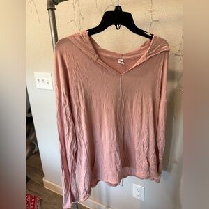 Old Navy Light Pink Women's Hoodie